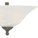 Riva 3 Light 16 inch Painted Bronze Pendant Ceiling Light