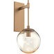 Aster LED LED 10 inch Novel Brass Indoor Sconce Wall Light, Tempo Nebula