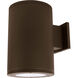 Tube Arch LED 4.88 inch Bronze Sconce Wall Light in Spot, 85, 3000K, Straight Up/Down