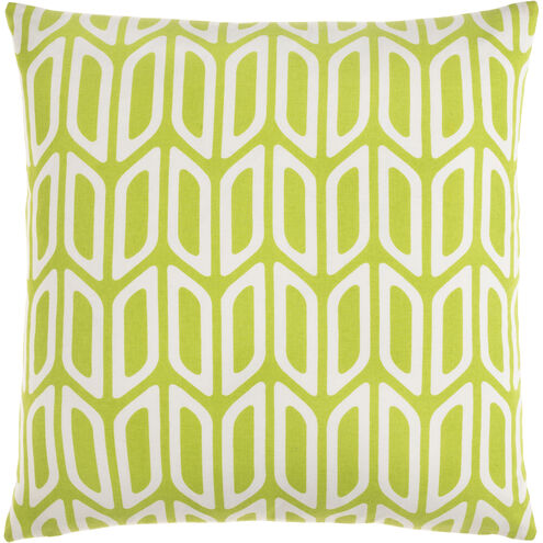 Trudy 18 inch Green Pillow Kit, Square