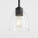 Reyes 1 Light 5.25 inch Textured Black Pendant Ceiling Light