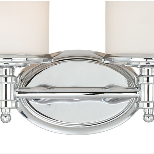 Carlisle LED 30.25 inch Chrome Bathroom Light Wall Light