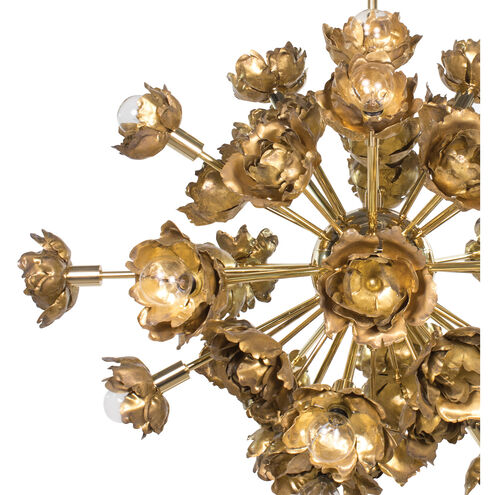Adeline 22 Light 33 inch Gold Chandelier Ceiling Light