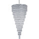 Canada 42 Light 42 inch Chrome Chandelier Ceiling Light