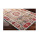 Javan 36 X 24 inch Mustard/Bright Blue/Bright Red/Beige Rugs, Polyester and Cotton