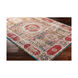 Javan 90 X 60 inch Mustard/Bright Blue/Bright Red/Beige Rugs, Polyester and Cotton