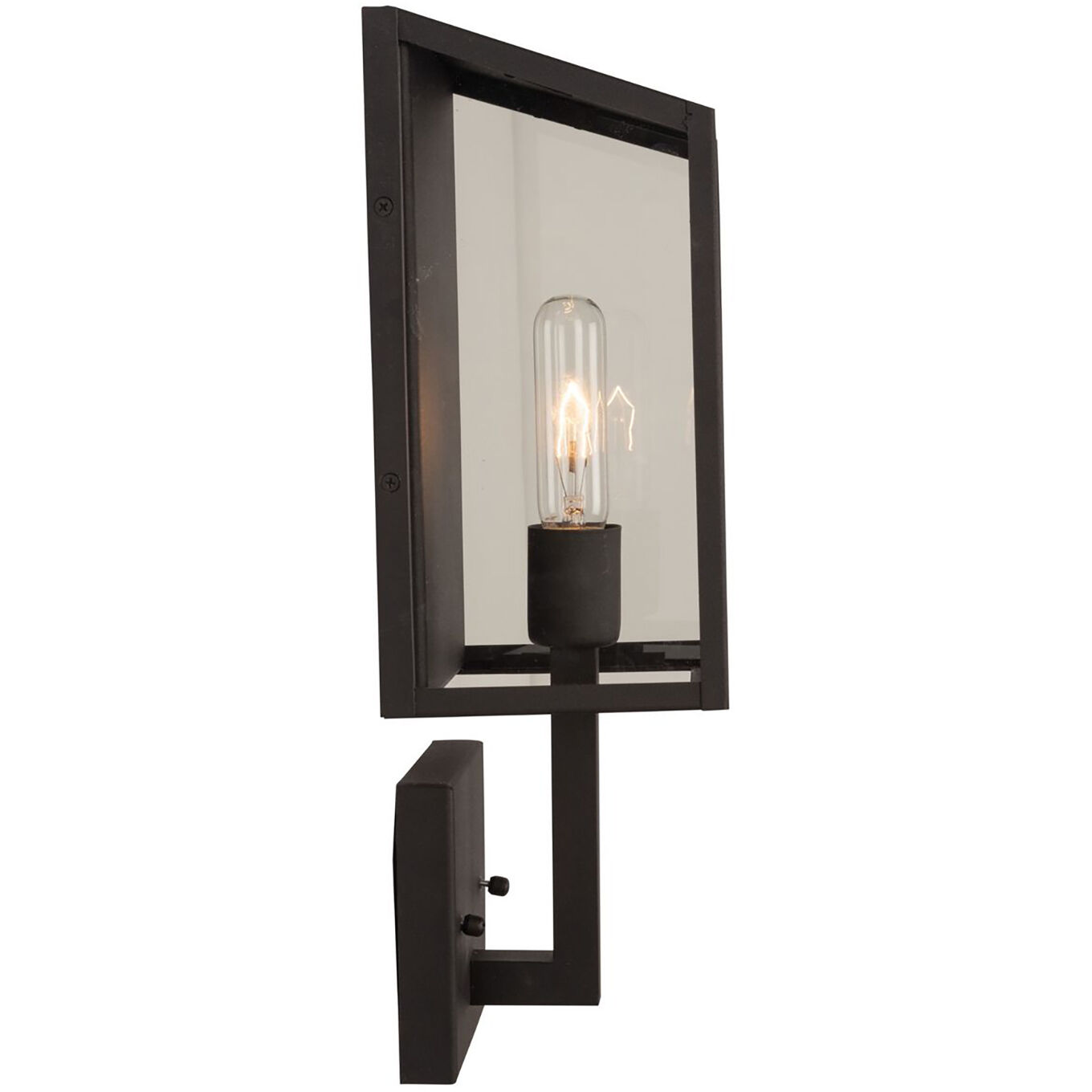 Sonesta LED 17.25 inch Black Outdoor Wall Light