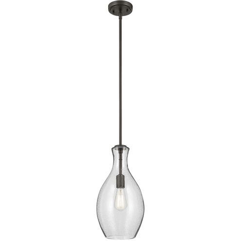 Everly 1 Light Olde Bronze Pendant Ceiling Light