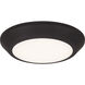 Verge LED 5.5 inch Oil Rubbed Bronze Flush Mount Ceiling Light