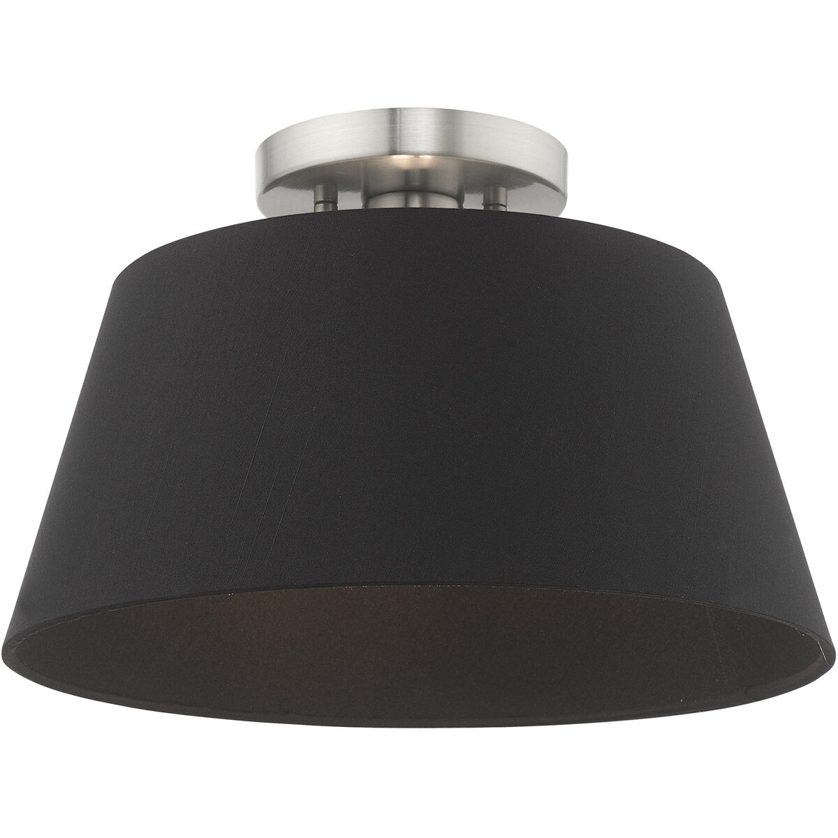 Belclaire 1 Light 13 inch Brushed Nickel Semi-Flush Mount Ceiling Light