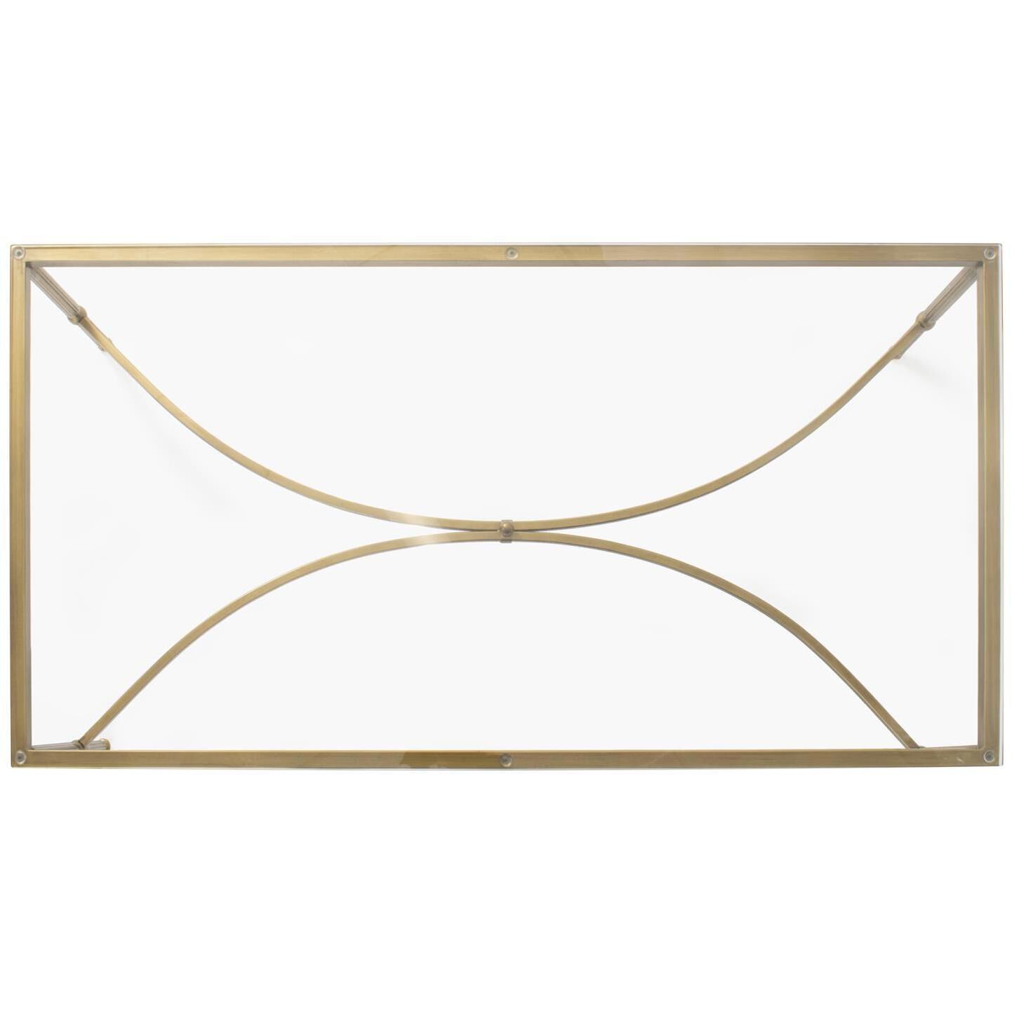 Bonnifait 58 X 18.5 inch Antique Bronze Coffee Table