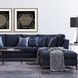 Geometrics Collection Black Framed Art