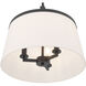 Montrine 3 Light 16 inch Matte Black Pendant Ceiling Light