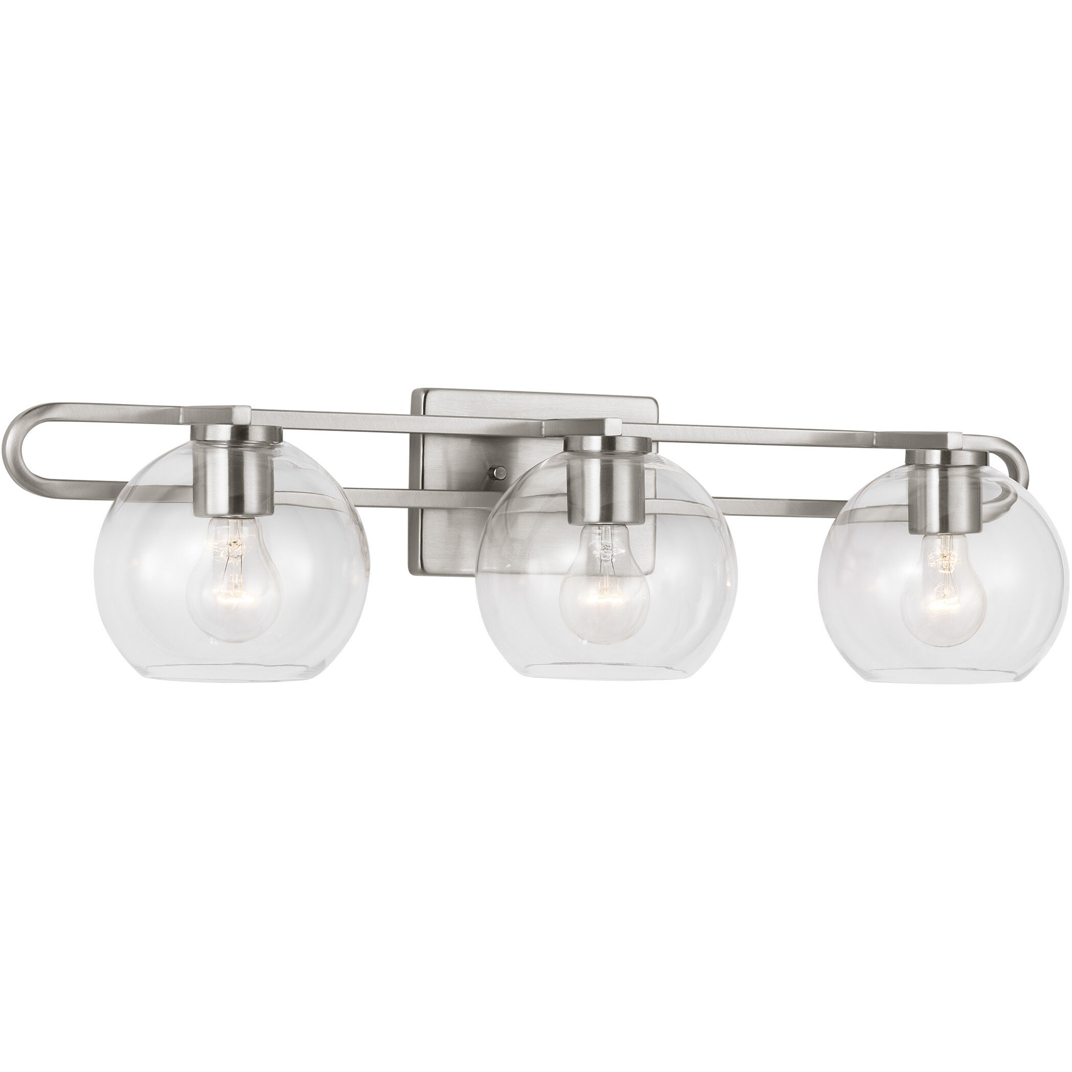 Codyn 3 Light 30 inch Brushed Nickel Bath Vanity Wall Light