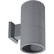 Ontario 2 Light 10 inch Grey Outdoor Wall Mount