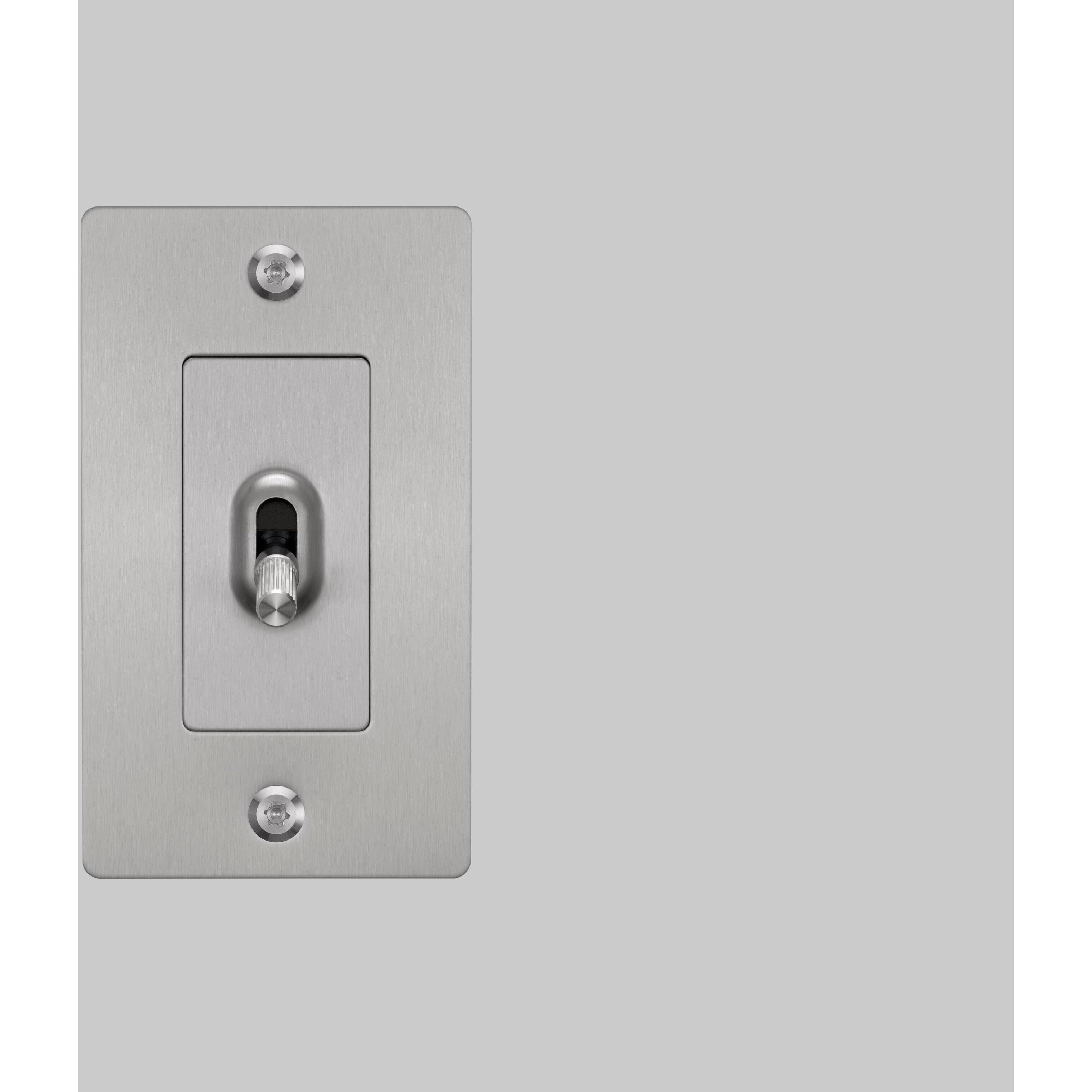 1G Toggle 120-277 Steel Light Switch