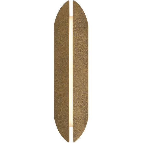 Inntra 1 Light 24 inch Brass Outdoor Wall Sconce