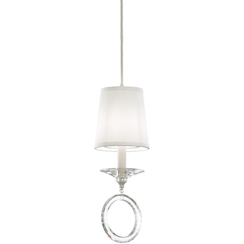 Emilea 1 Light 6 inch White Mini Pendant Ceiling Light in White Cast