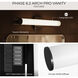 Phase 6.2 LED 36 inch Black Linear Vanity Light Wall Light