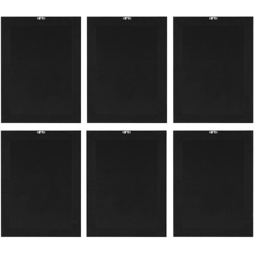 Wallflower Black/Multiple Wall Art, 6 Piece