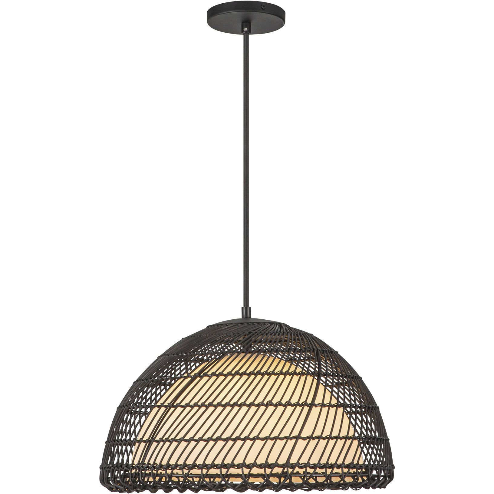 Alora Mood Bondi Pendant Ceiling Light in Matte Black