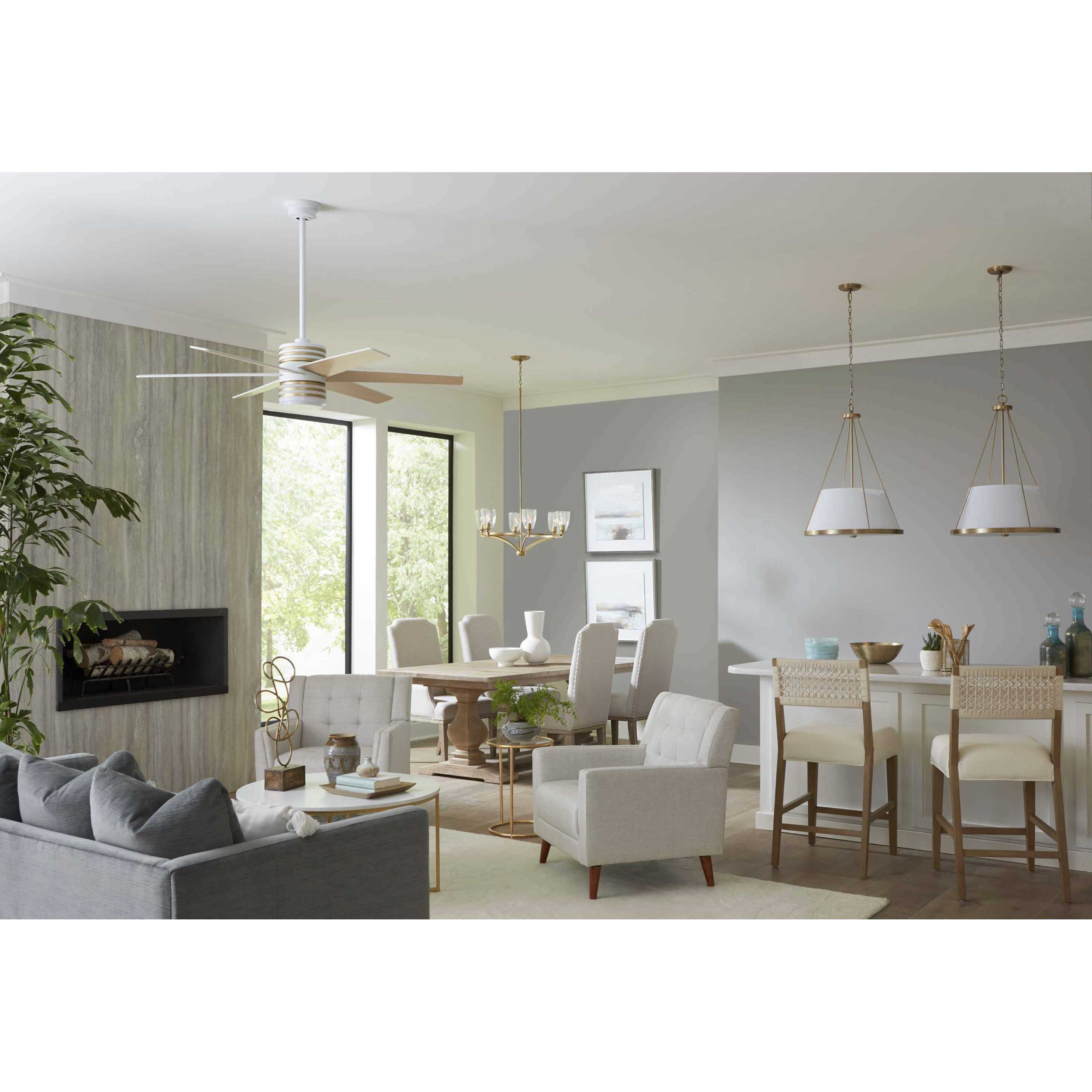 Parkhurst 6 Light 30 inch Brushed Bronze Chandelier Ceiling Light