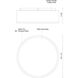 Charlie LED 11.5 inch Black Flush Mount Ceiling Light