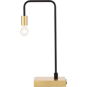 Marceline 22 inch 40 watt Black Table Lamp Portable Light
