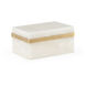 Claire Bell 7 inch Natural White/Antique Box