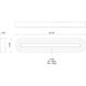 Arco LED 24.13 inch Black Bath Vanity Light Wall Light