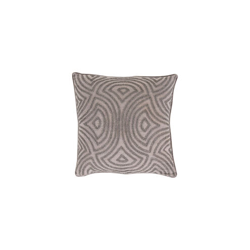 Skinny Dip 20 X 20 inch Medium Gray Throw Pillow