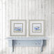Waterside Blue and Brown Framed Art, Propac