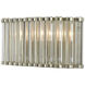 Warwick 2 Light 16.38 inch Contemporary Silver Leaf Wall Sconce Wall Light, Bunny Williams Collection