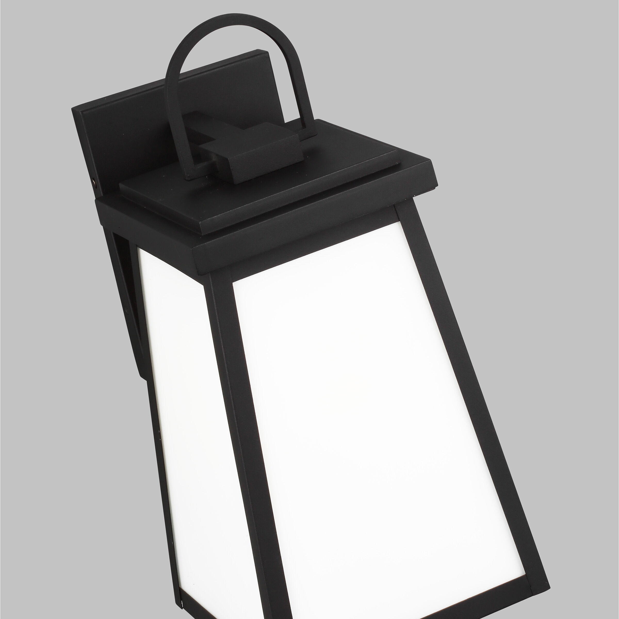 Founders 1 Light 18 inch Black Outdoor Wall Lantern