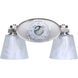 Luelle 2 Light 16 inch Brushed Nickel Vanity Light Wall Light