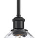 Ballston Small Waverly 1 Light 6 inch Matte Black Pendant Ceiling Light, Ballston