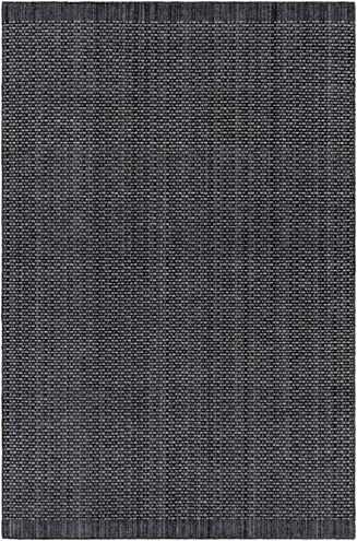 Sycamore 108 X 72 inch Dark Grey Rug, Rectangle