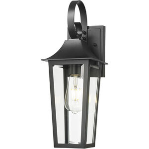 Gannon Outdoor Wall Light in Black, G9