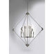 Lucent 8 Light 35.5 inch Polished Nickel Multi-Light Pendant Ceiling Light