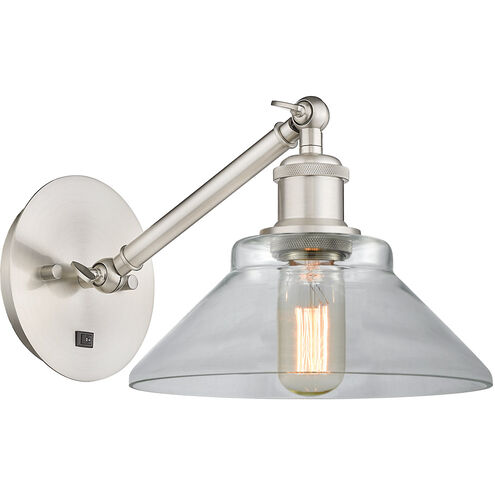 Ballston Orwell 1 Light 8 inch Brushed Satin Nickel Sconce Wall Light