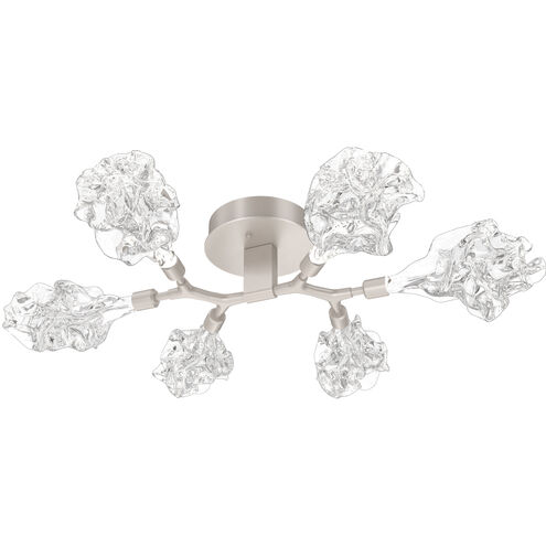 Blossom LED 32 inch Beige Silver Flush Mount Ceiling Light in Metallic Beige Silver, 2700K LED