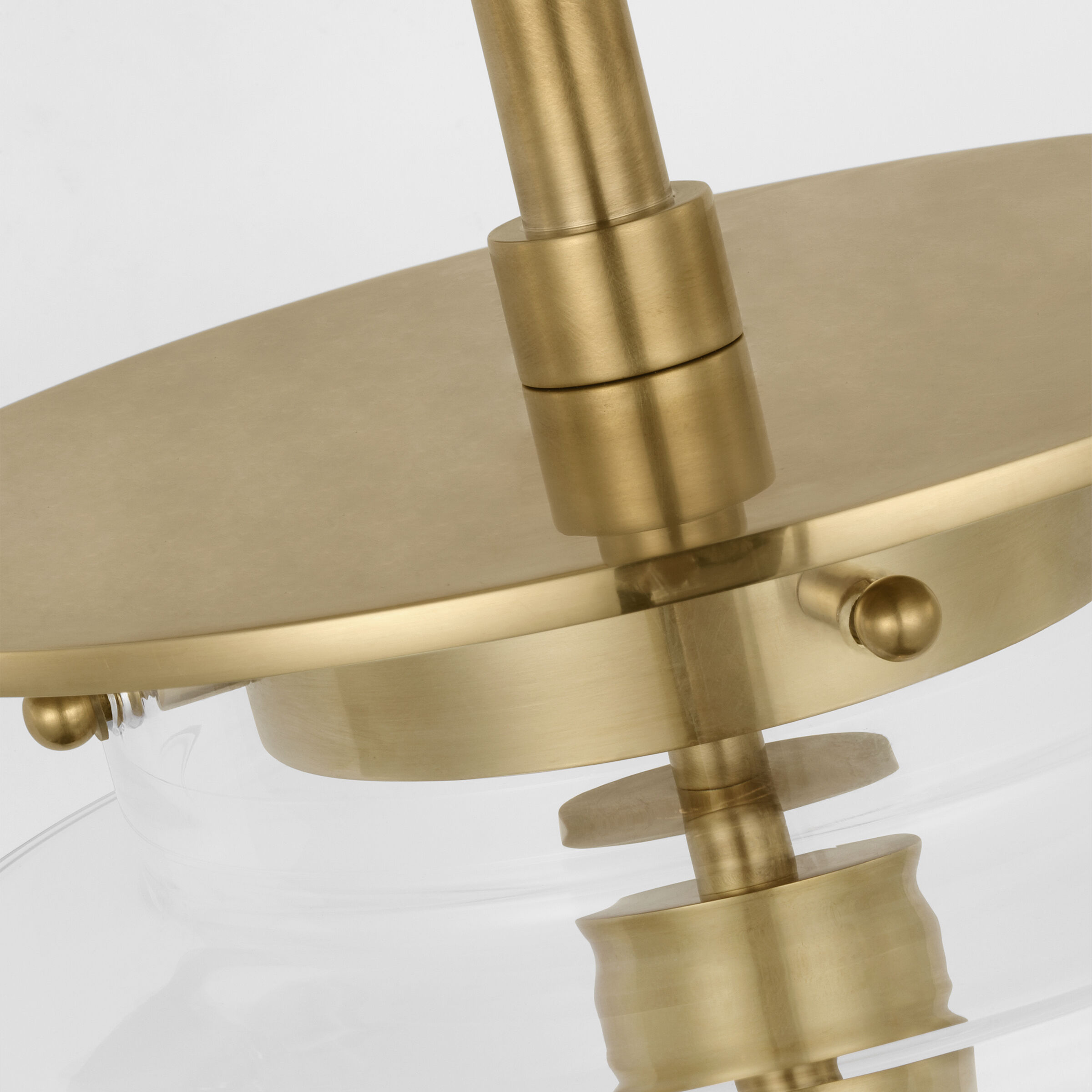 Ray Booth Elias LED 9 inch Antique-Burnished Brass Sconce Wall Light