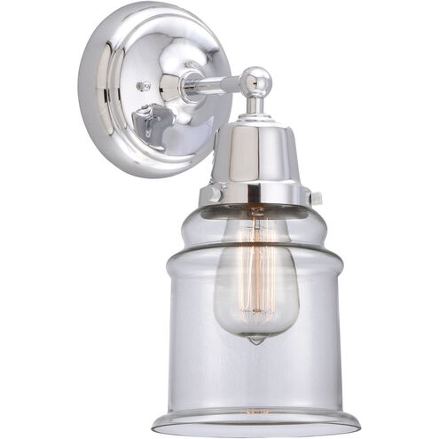 Aditi Canton LED 6 inch Polished Chrome Sconce Wall Light, Aditi