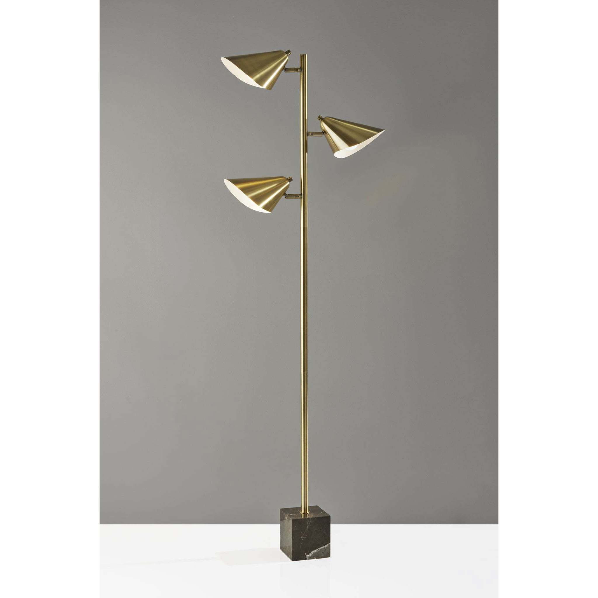 Adesso 4248 21 Hawthorne 68 inch 40.00 watt Antique Brass Tree