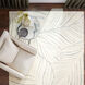 Mitra 114 X 79 inch Light Grey Rug in 6 x 9