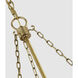 Marie Flanigan Corinne LED 36.25 inch Soft Brass Woven Hanging Shade Ceiling Light in Natural Wicker, Extra Large