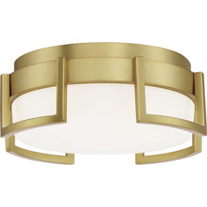 Bezel Set 1 Light 10.00 inch Flush Mount