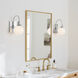 Hex LED 5.75 inch Chrome Wall Sconce Wall Light