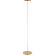Sean Lavin Tepa 49 inch 2.2 watt Hand Rubbed Antique Brass Rechargeable Floor Lamp Portable Light