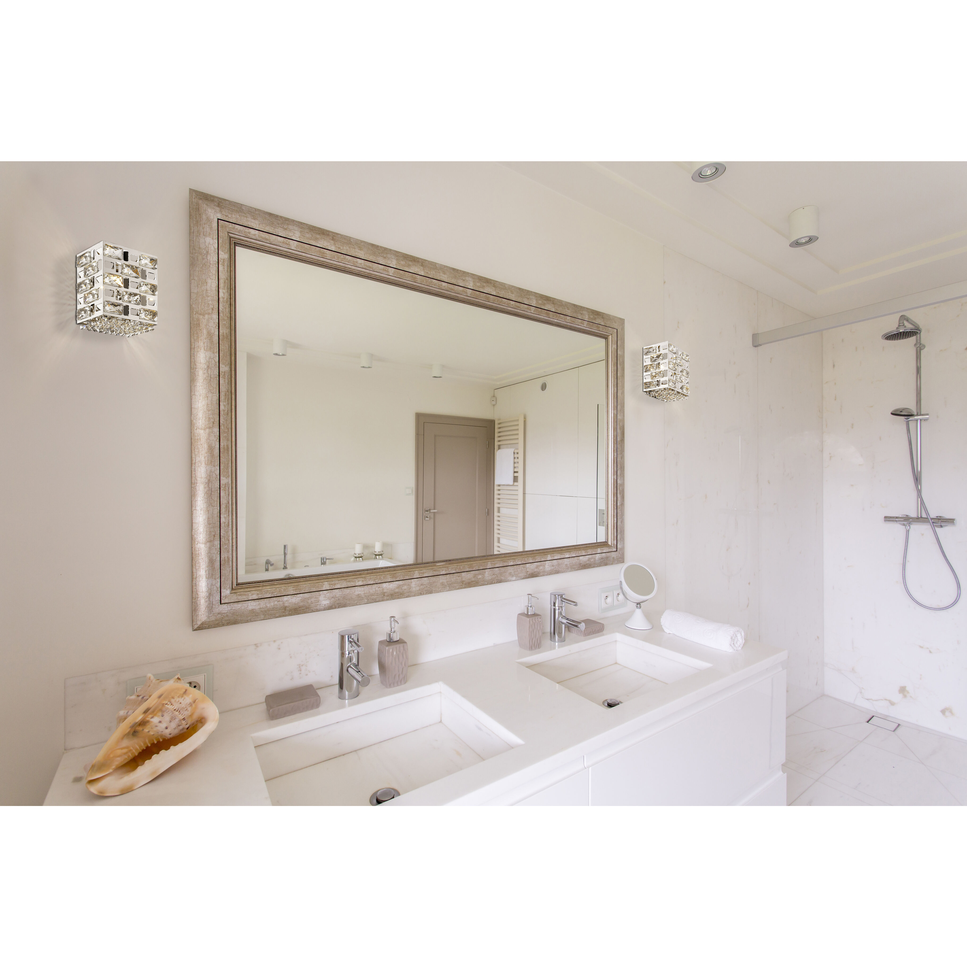 Aludra 1 Light 8 inch Chrome Wall Sconce Wall Light in G9